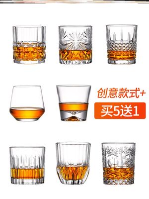 lead-free wine whiskey glass home beer glass cup set europea