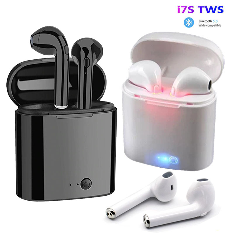 i7s tws Wireless Headphones Bluetooth 5.0 Earphones sport Ea
