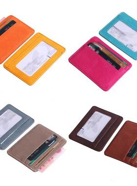 Ultra-thin Card Holder Mini Wallet Driver License Cover Fash