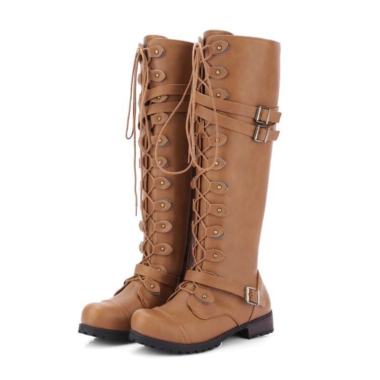 shoeswomen欧美外贸皮靴