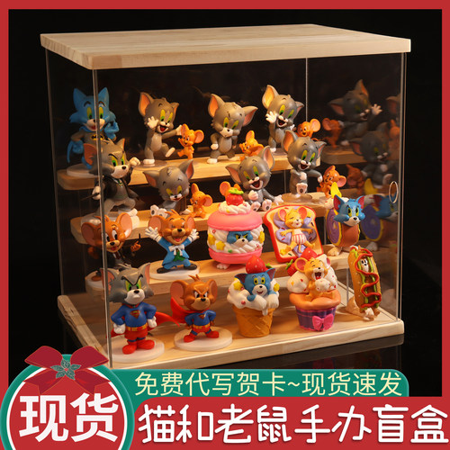 猫和老鼠摆件周边手办盲盒玩具汤姆和杰瑞生日礼物杰克新年礼物