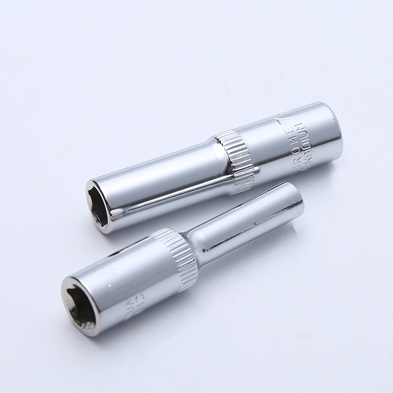 1/4小飞6角加长套筒头套装棘轮扳手外六角套头短六角7/8/10/14mm