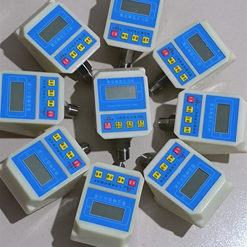 高精度液压数显峰值拉拔仪油泵用压力表KXN/MPa