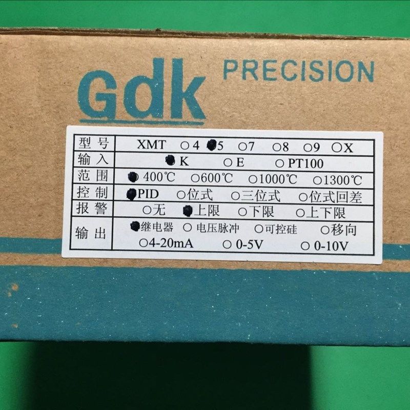常州高崎电子GDK CH402温控仪XMT5-8011K02 8012K02智能温控器