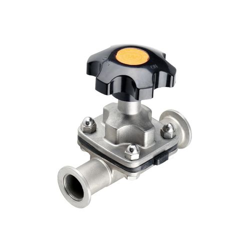 KF真空隔膜阀304不锈钢快装卡盘16法兰25卡箍40卡扣50式管件配件