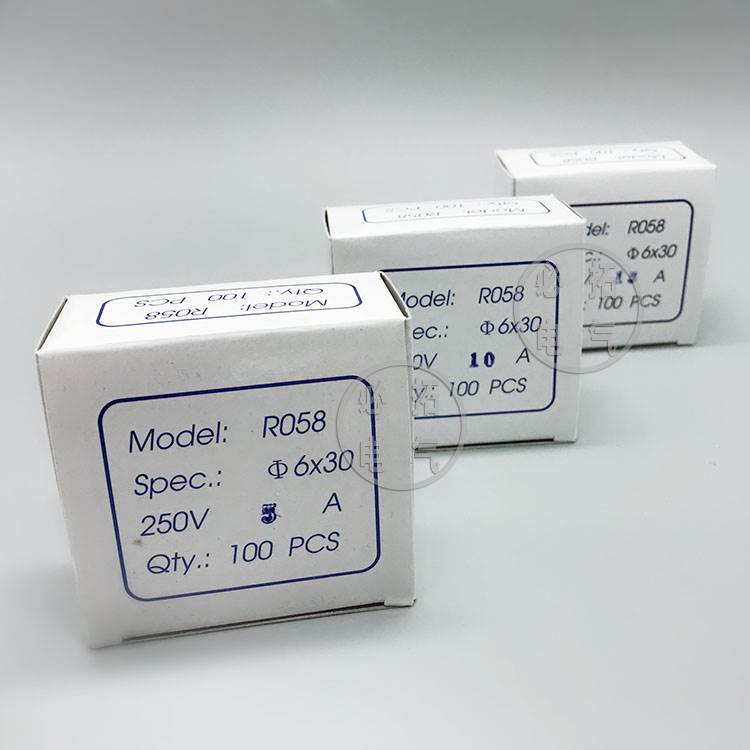 6x30 R058 BS1362 陶瓷保险丝管 保险丝 保险芯 熔断器 6*30mm