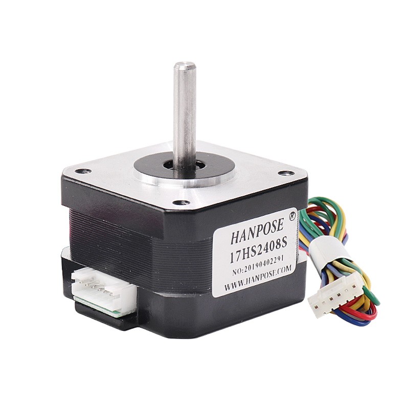 厂家42步进电机NEMA17 机身高28/34/40/48/60可选两相四线12V马达