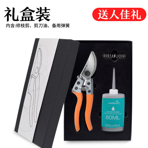 进口园艺树剪刀剪枝剪子果枝剪园林树枝修剪刀修果树花卉剪刀省力