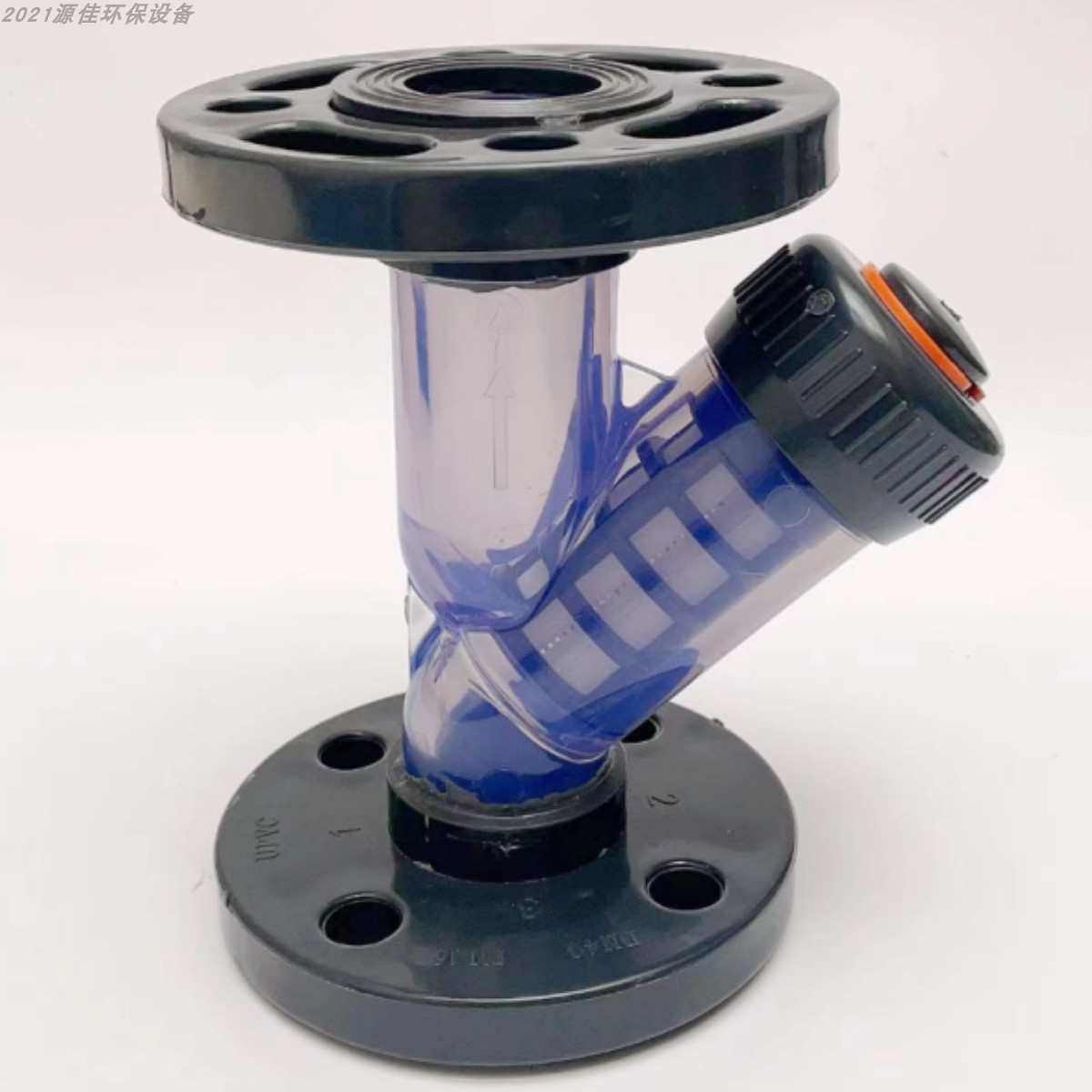 UPVC法兰过滤器 透明UPVC法兰式Y型过滤器DN15/20/25/32化工管道,纺织面料/辅料/配套,其他纺织机械,淘宝优惠券,粉丝福利购,淘宝优惠卷