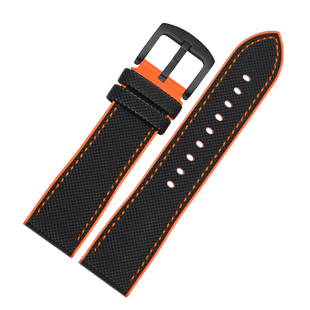 适配MIDO美度舵手手表带硅胶男M005指挥官贝伦赛丽橡胶带21 22mm