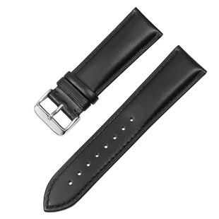 适配FOSSIL化石真皮手表带 男FS4813/4812棕色原装款复古牛皮22mm