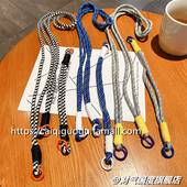 结实舒适可背挂脖挂饰可拆卸挂链旅游防丢 男可爱百搭长款 斜跨手腕手机壳挂绳拼色多巴胺高颜值手提绳新品 女款