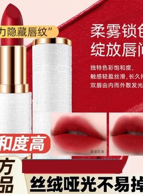 正品YZS口红绒雾丝柔不沾杯不掉色雾面保湿烙色持久学生显白