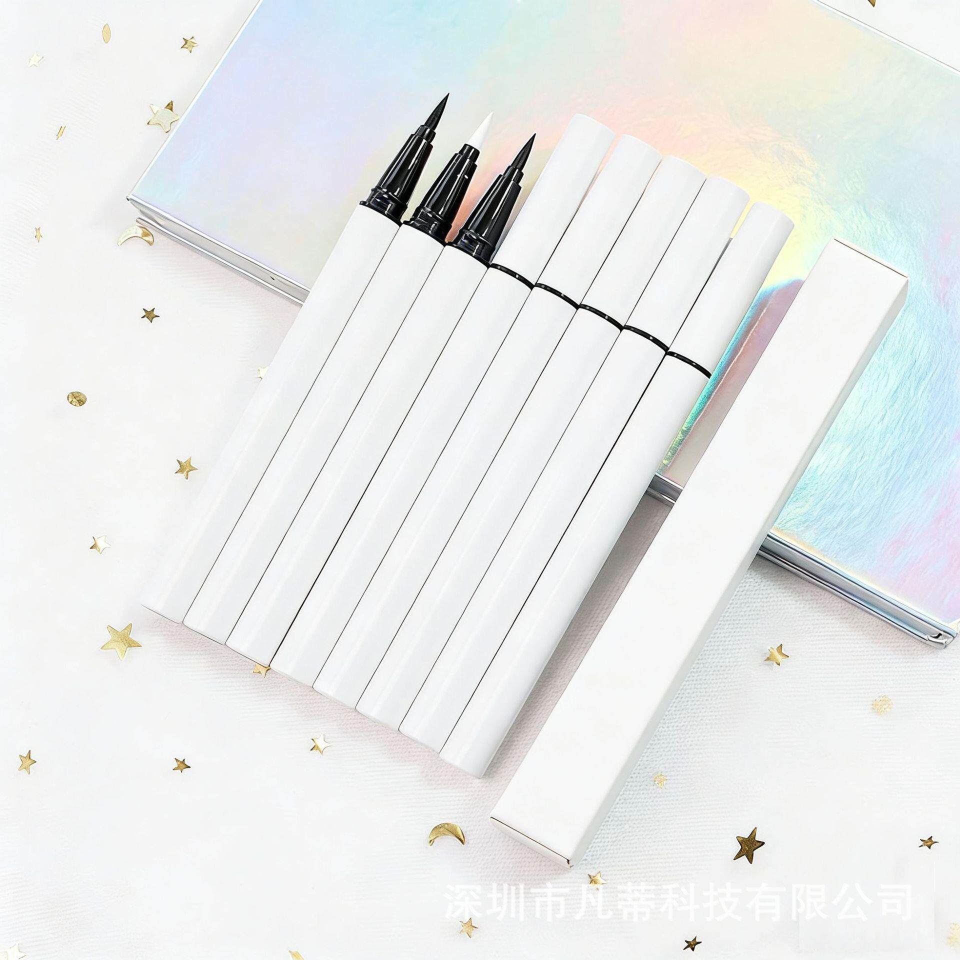 Liquid Liner Pe防水不易晕染不易脱色持久快干软毛刷眼线液笔