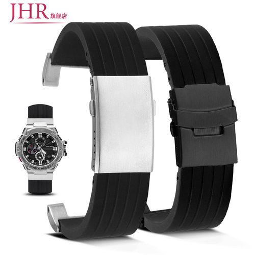 适配卡西欧GST-B100硅胶表带