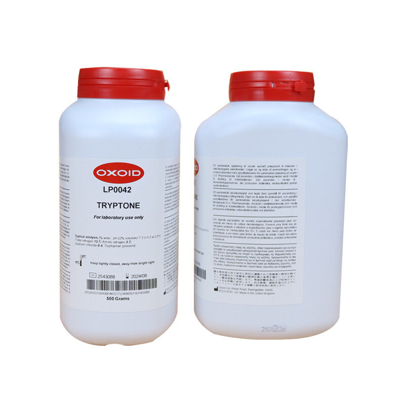 新品LP0042胰蛋白胨行货500G培养基原料LP0042(500G)