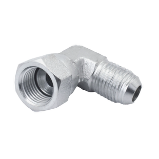 活接2J9/2J4/3J液压接头直角45度弯头美制74度螺纹内外丝转换接头