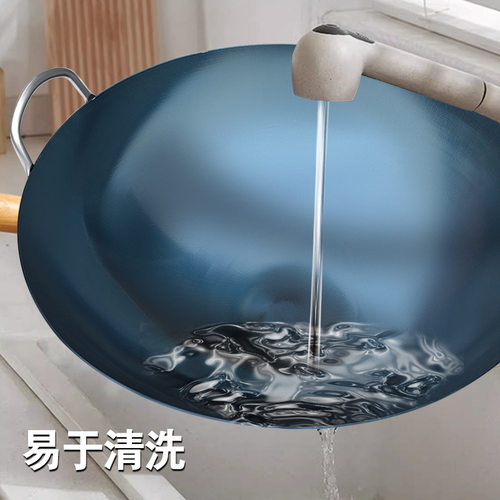 老式铁锅加厚炒锅饭店厨