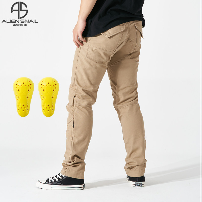 外星蜗牛摩托车骑行服考杜拉通勤复古工装裤机车四季透气防风防摔,摩托车/装备/配件,赛车服,淘宝优惠券,粉丝福利购,淘宝优惠卷