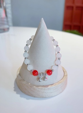 爆款铃铛琉璃闺蜜手链女独特设森系风甜美百搭彩色手串送学生礼物