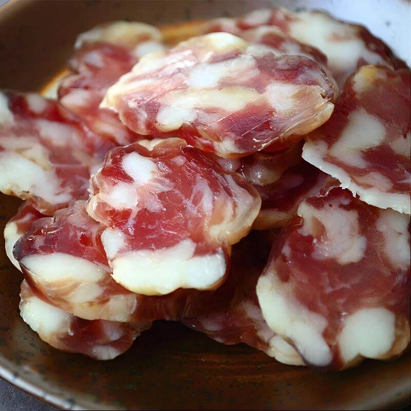 纯猪肉广式香肠无淀粉腊肠咸味农家梅干菜手工风干肠四川麻辣五香