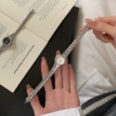 IEKE 蛇骨手链手表女气质小众精致女士显白中古风学生女款 职场表