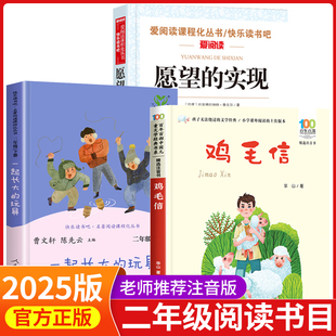 一起长大的玩具鸡毛信愿望的实现注音二年级下册必读的课外书鸡毛信注音版华山小学生课外阅读书籍寒假读物小下学期儿童文学故事书