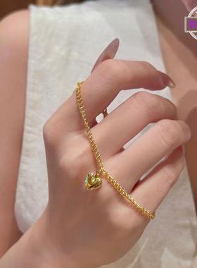 爱心手链女轻奢小众高级感设计