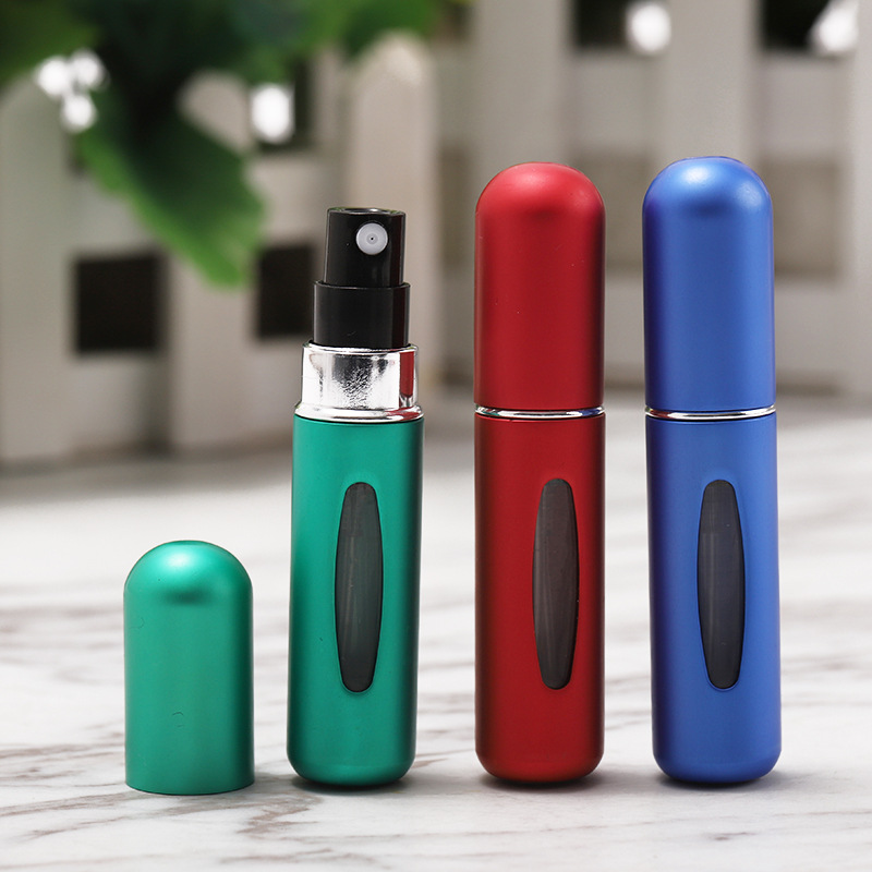 5ml香水分装瓶底部充装高端玻璃小样精致喷雾空瓶便携高档分装器