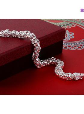 首饰手工男士光身龙手链韩版潮男