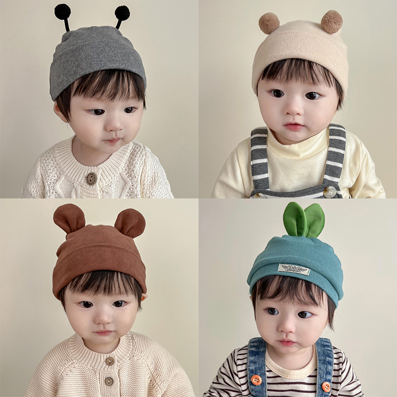 婴幼儿帽子春秋季初生宝宝男女