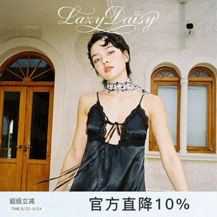 吊带睡裙女性感亲肤睡衣 Lazy Daisy Gianna系列 蕾丝镂空花边法式