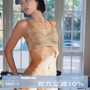 外穿蓝钻无钢圈美背文胸套装 Lazy 运动风内衣裤 Lola美式 Daisy