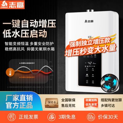 志高天然气燃气热水器家
