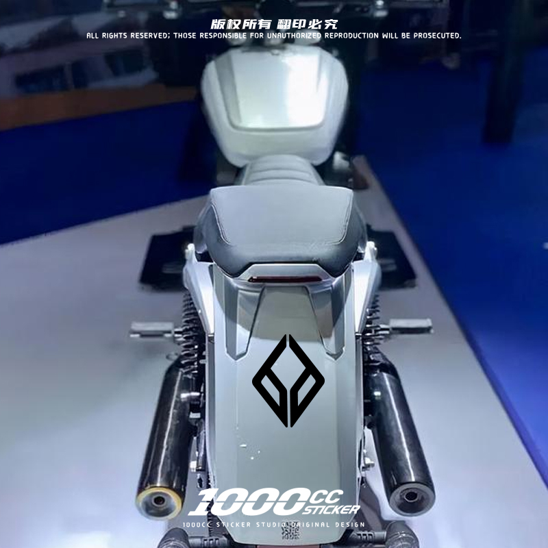 摩托车贴 适用于奔达灰石金吉拉300改装贴纸防水反光划痕贴镂空贴