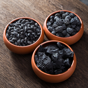 风炉用煮茶碳果木炭龙眼炭乌榄炭橄榄炭功夫茶炉碳炉红泥炉烧茶碳