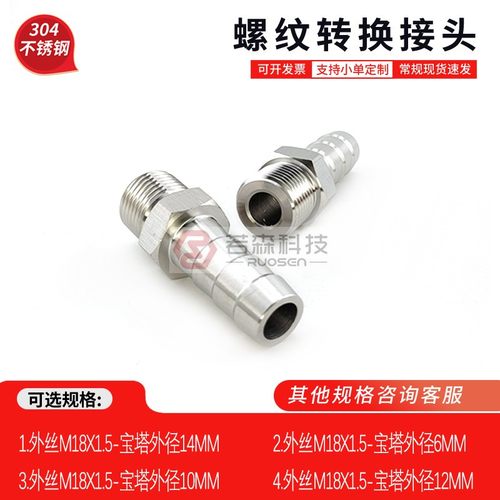 外丝M18X1.5-宝塔14MM格林头