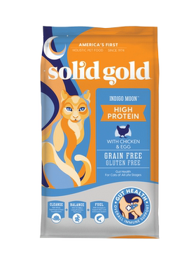 SolidGold金装素力高猫粮进口无谷成猫幼猫增肥发腮金素猫粮5.4kg