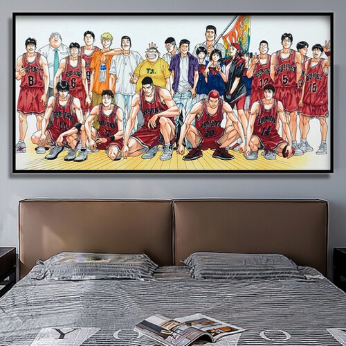 灌篮高手装饰画客厅背景墙