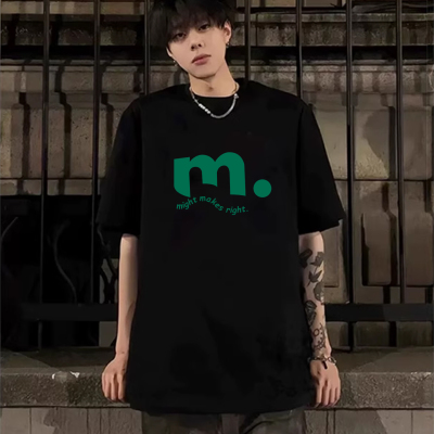 夏季潮牌男士高质量纯棉短袖t恤