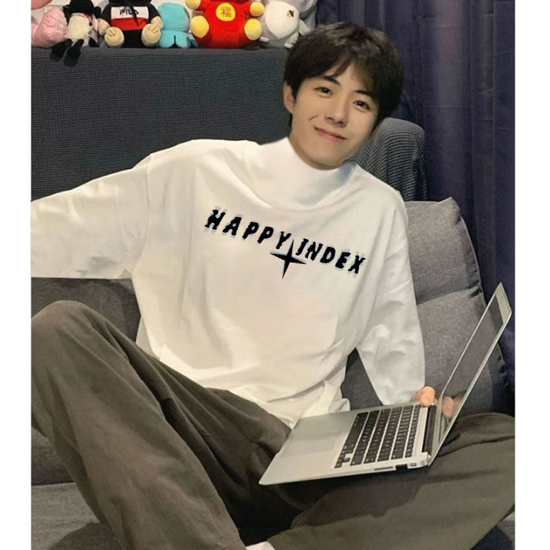 德绒半高领打底衫男士2025新款秋冬季加绒保暖长袖t恤内搭上衣潮,男装,T恤,淘宝优惠券,粉丝福利购,淘宝优惠卷