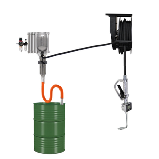 电眼吨桶大桶润滑油机油定量加注枪齿轮油加油枪液压油气动抽油泵