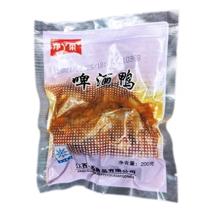 净丫菜啤酒鸭200g盖浇饭料理方便速食菜肴包快餐外卖商用