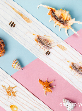 daparo yeung 达普罗海螺真丝蚕丝丝巾百搭发箍发带森女文创礼物