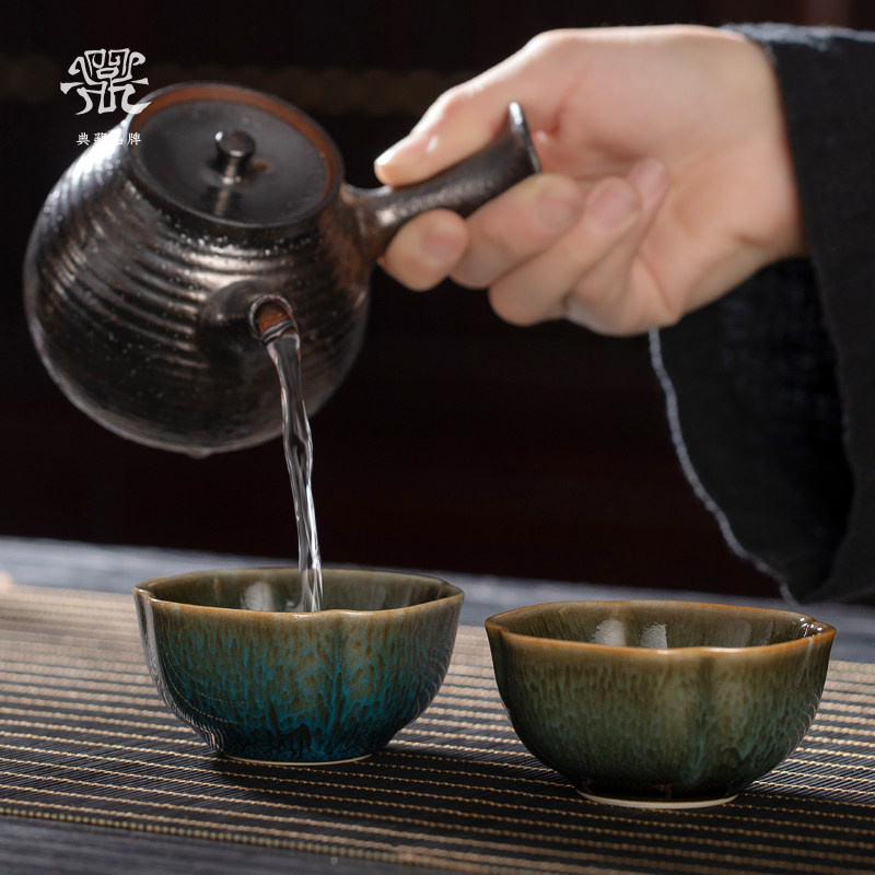 问鼎天目八方杯文人茶器