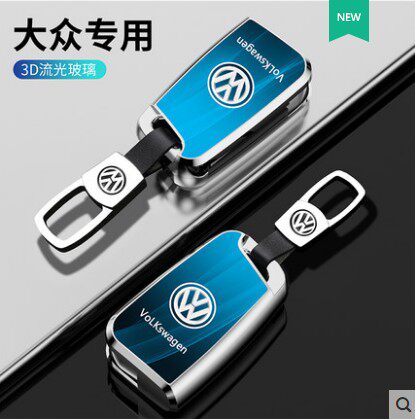 22款大众车标镜面锌合金渐变色