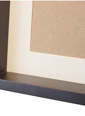 PK7J实木32 36寸4k开画框立体中空3/5/6花大相框木制标本家居挂墙