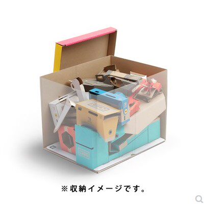 Switch NS Nintendo Labo官方收纳盒收纳箱纸箱纸盒