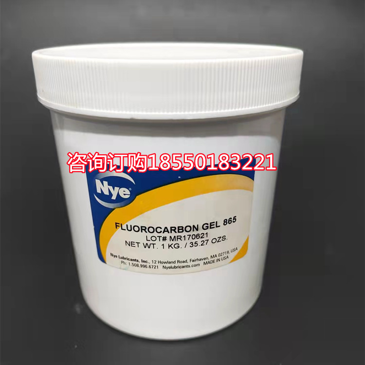 美国NYE FLUOROCARBON GEL865白油精密润滑脂 GEL 868塑料润滑脂