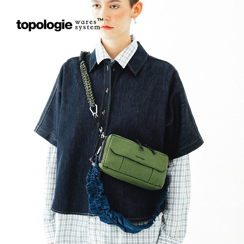 TopologieUtility斜挎包轻便单肩包潮流通勤男女百搭小众设计时尚